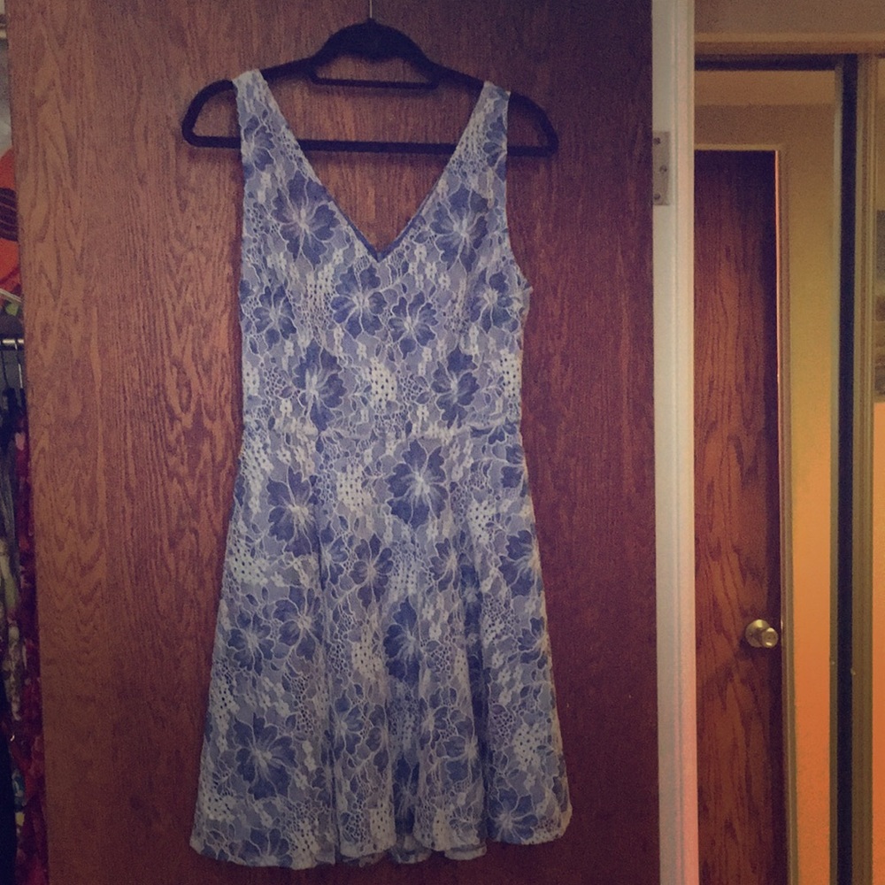 Blue summer dress